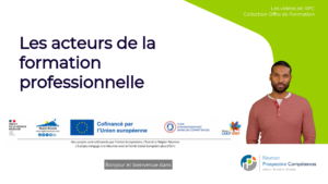 Les acteurs de la formation professionnelle